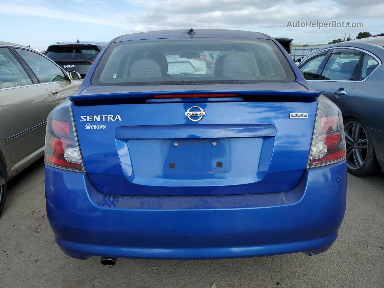 2012 Nissan Sentra 2.0 Blue vin: 3N1AB6AP4CL773948