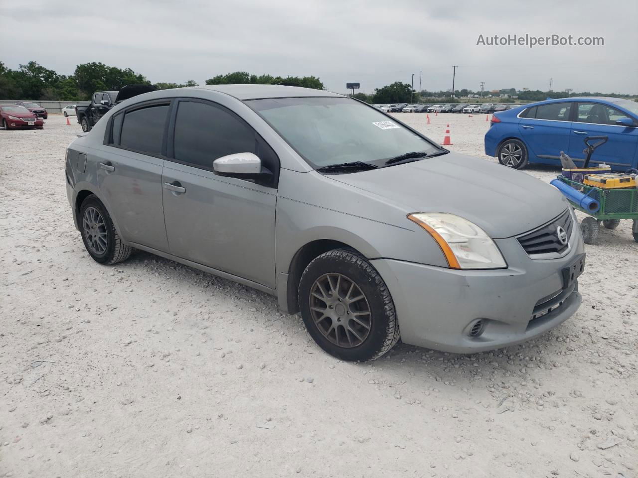 2012 Nissan Sentra 2.0 Серый vin: 3N1AB6AP4CL781404