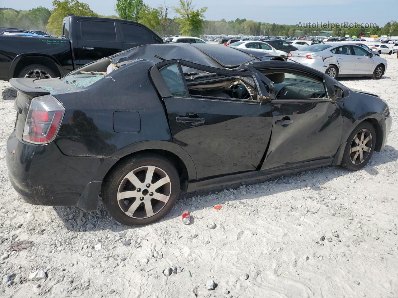 2012 Nissan Sentra 2.0 Black vin: 3N1AB6AP5CL618762