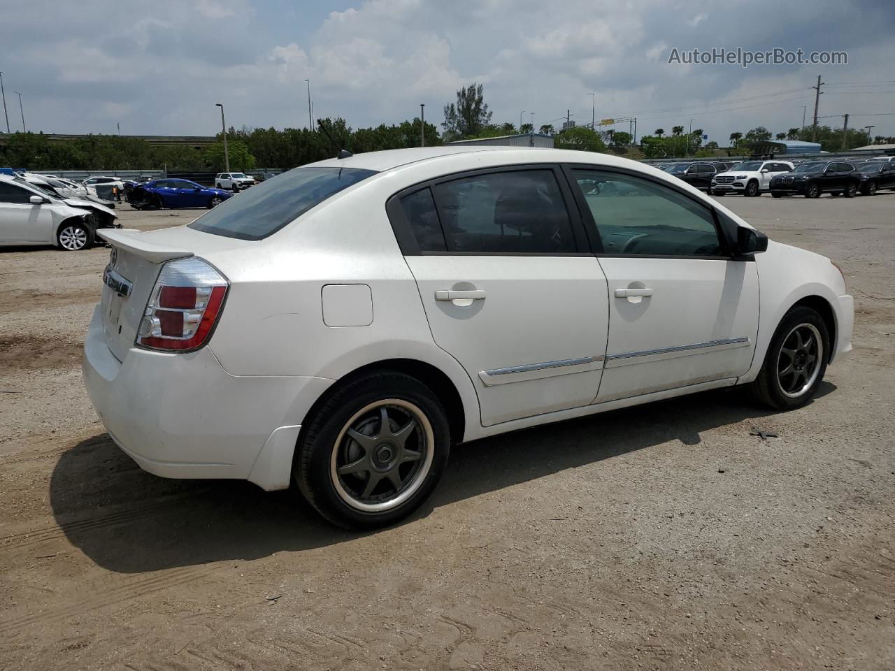 2012 Nissan Sentra 2.0 White vin: 3N1AB6AP5CL632001