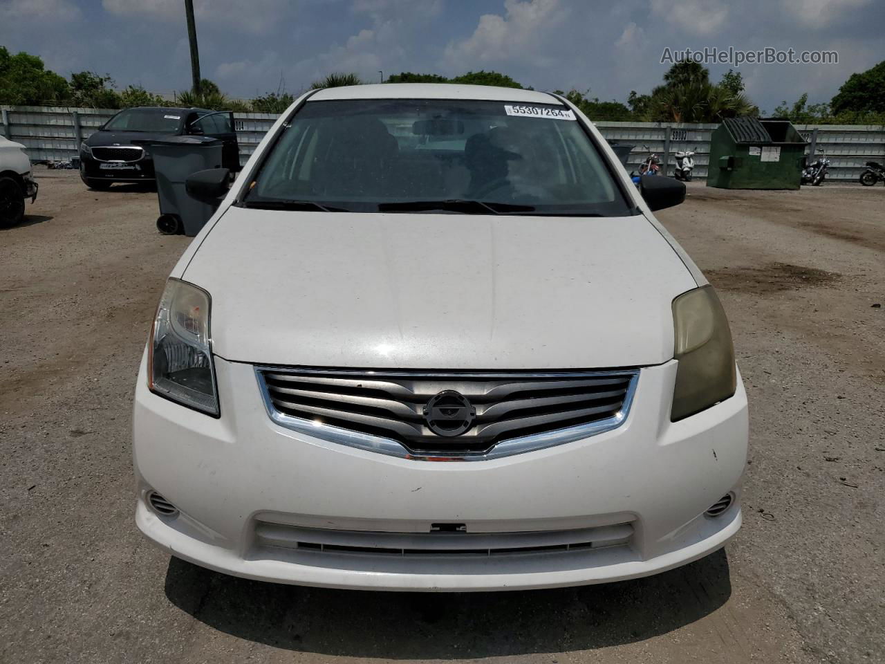 2012 Nissan Sentra 2.0 White vin: 3N1AB6AP5CL632001