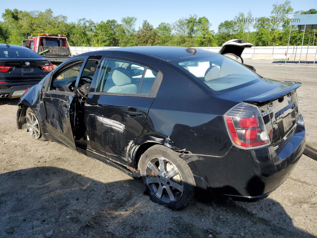 2012 Nissan Sentra 2.0 Black vin: 3N1AB6AP5CL677407