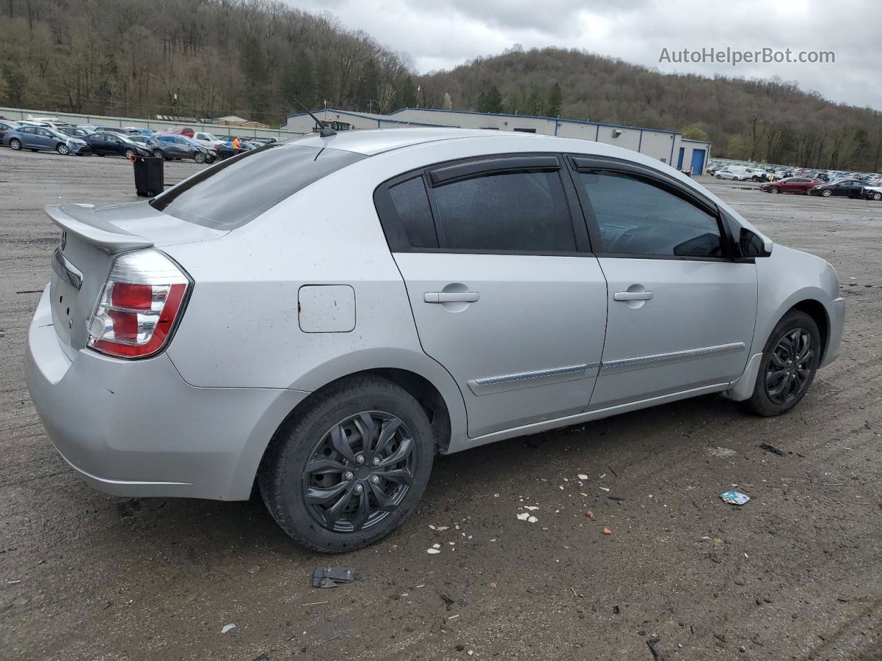 2012 Nissan Sentra 2.0 Silver vin: 3N1AB6AP5CL690996