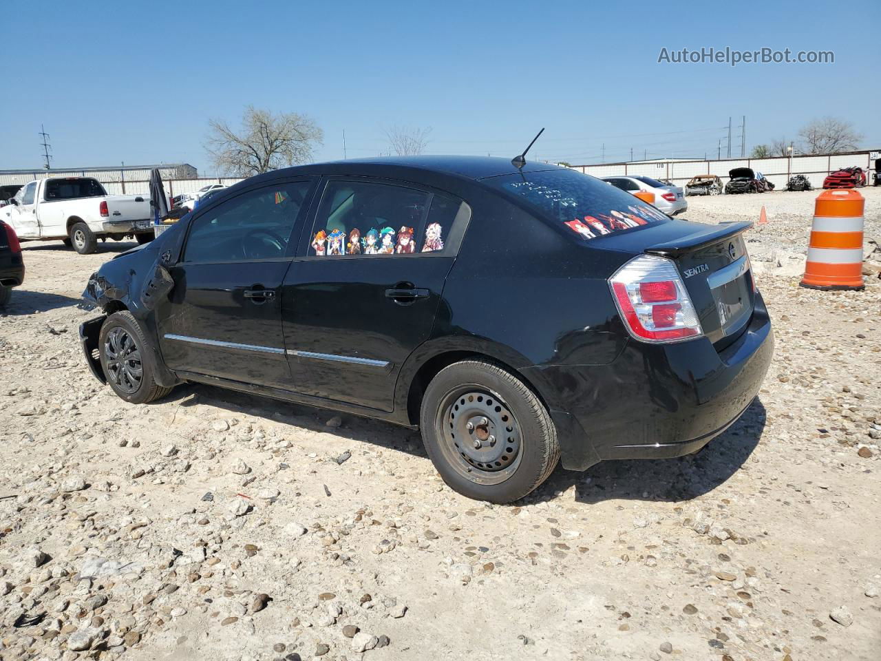 2012 Nissan Sentra 2.0 Black vin: 3N1AB6AP5CL699133