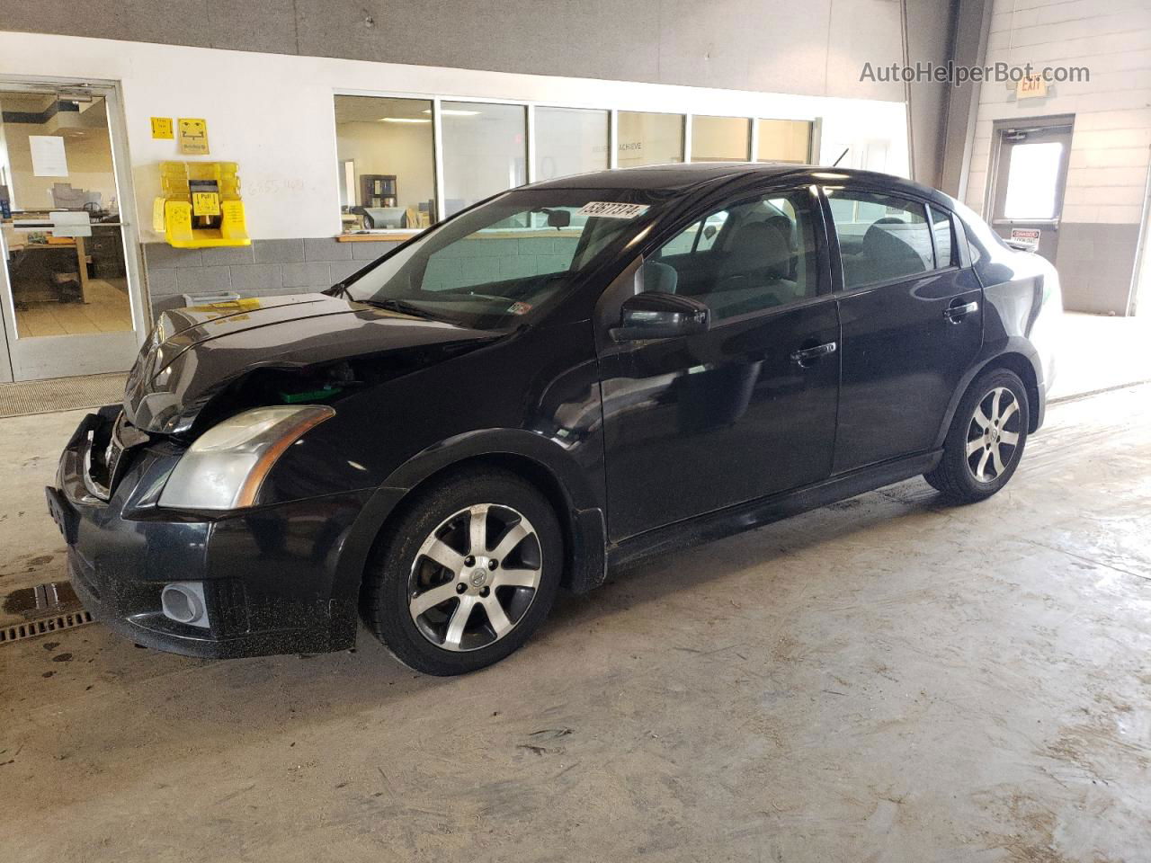 2012 Nissan Sentra 2.0 Black vin: 3N1AB6AP5CL722815