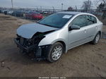 2012 Nissan Sentra 2.0 S Silver vin: 3N1AB6AP5CL731840