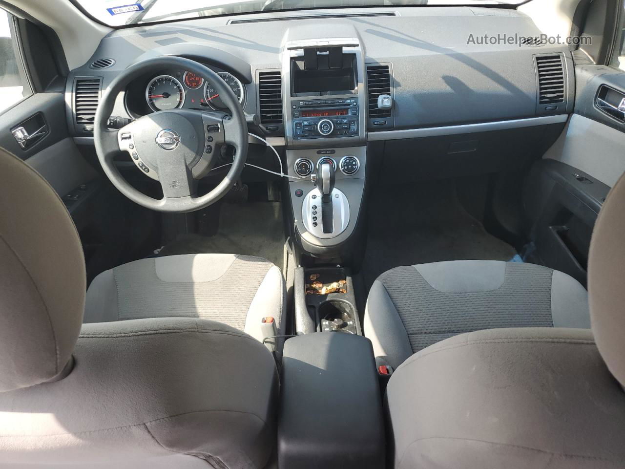 2012 Nissan Sentra 2.0 Белый vin: 3N1AB6AP5CL756494