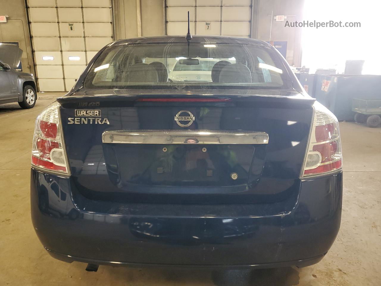 2012 Nissan Sentra 2.0 Blue vin: 3N1AB6AP6CL615871