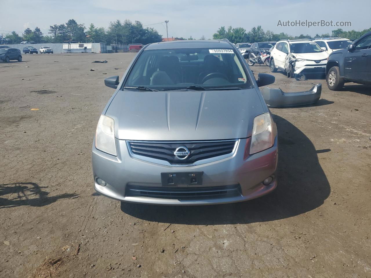 2012 Nissan Sentra 2.0 Gray vin: 3N1AB6AP6CL653536