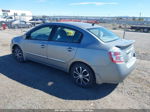 2012 Nissan Sentra 2.0 S Silver vin: 3N1AB6AP6CL659479