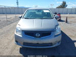 2012 Nissan Sentra 2.0 S Silver vin: 3N1AB6AP6CL659479