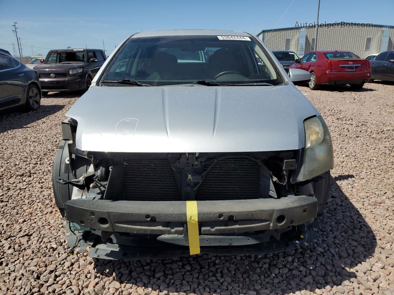 2012 Nissan Sentra 2.0 Silver vin: 3N1AB6AP6CL662043