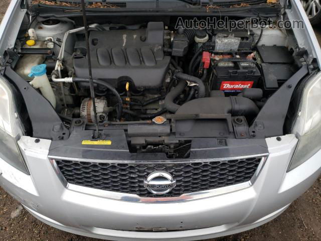 2012 Nissan Sentra 2.0 Серебряный vin: 3N1AB6AP6CL696001