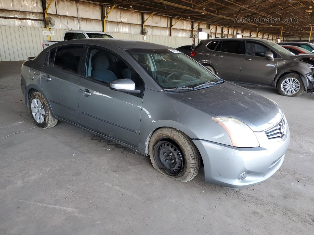 2012 Nissan Sentra 2.0 Gray vin: 3N1AB6AP6CL753653