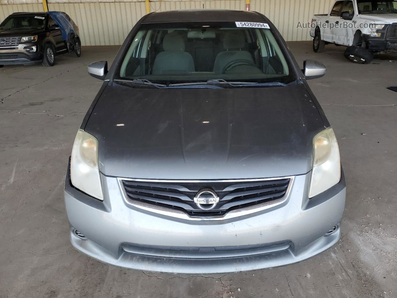 2012 Nissan Sentra 2.0 Gray vin: 3N1AB6AP6CL753653