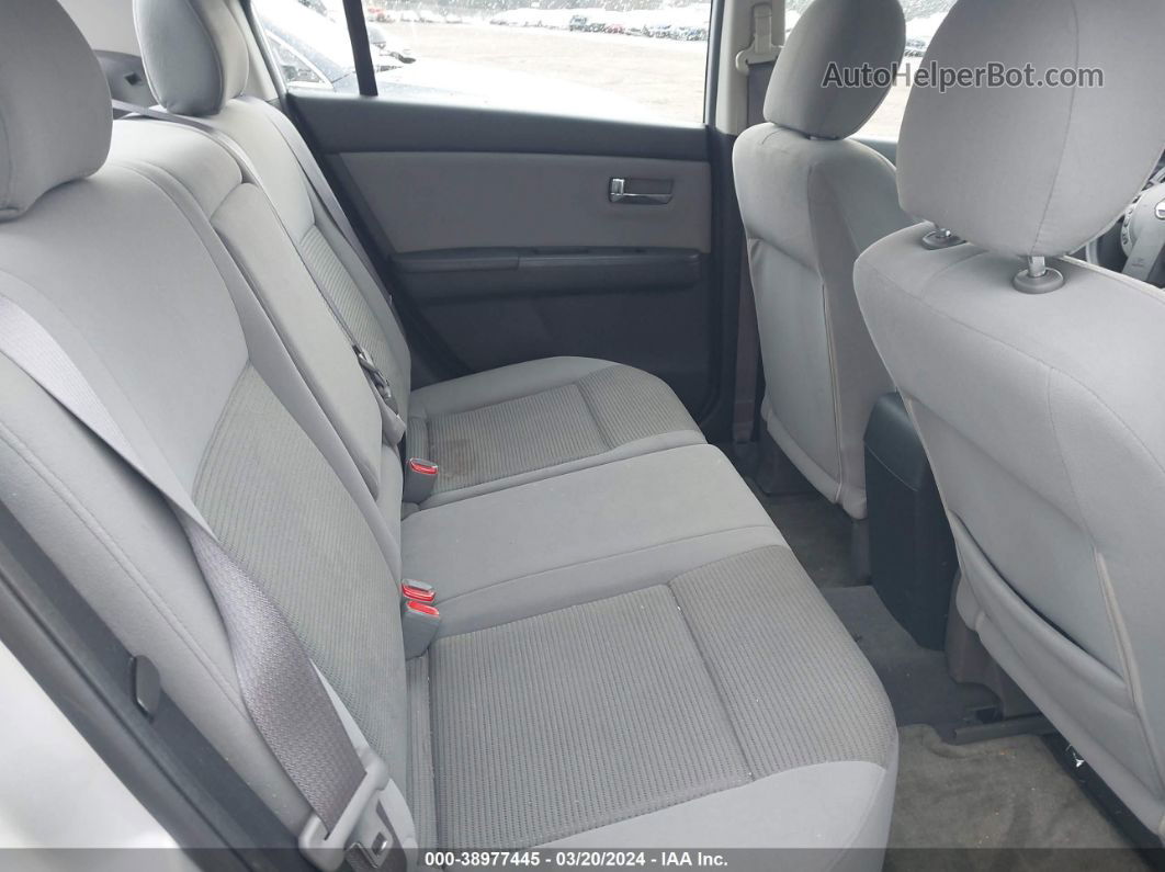 2012 Nissan Sentra 2.0 S Серебряный vin: 3N1AB6AP6CL758660