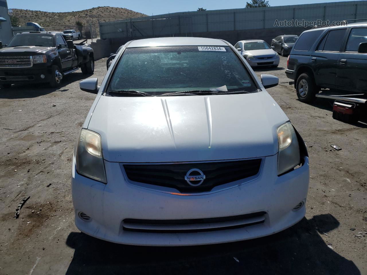 2012 Nissan Sentra 2.0 White vin: 3N1AB6AP6CL762420