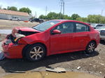 2012 Nissan Sentra 2.0 Red vin: 3N1AB6AP7CL706048