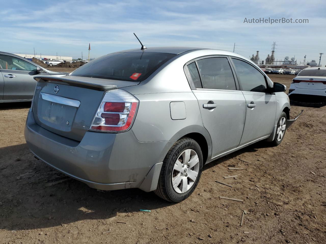 2012 Nissan Sentra 2.0 Gray vin: 3N1AB6AP7CL706308