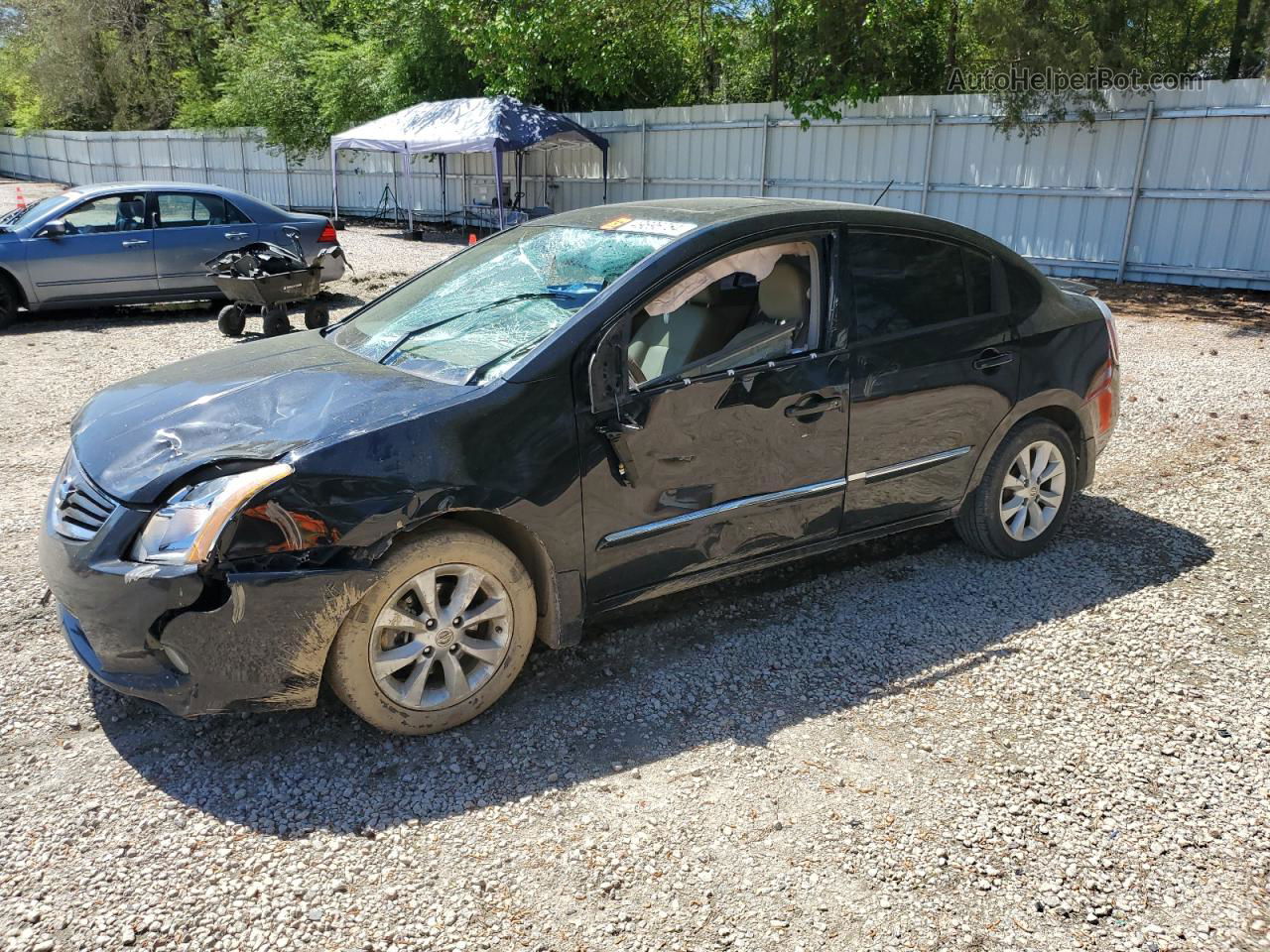 2012 Nissan Sentra 2.0 Black vin: 3N1AB6AP7CL726509