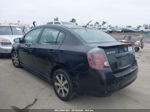 2012 Nissan Sentra 2.0 Sr Black vin: 3N1AB6AP7CL732374