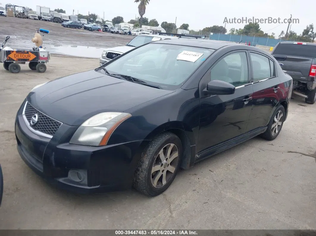 2012 Nissan Sentra 2.0 Sr Черный vin: 3N1AB6AP7CL732374