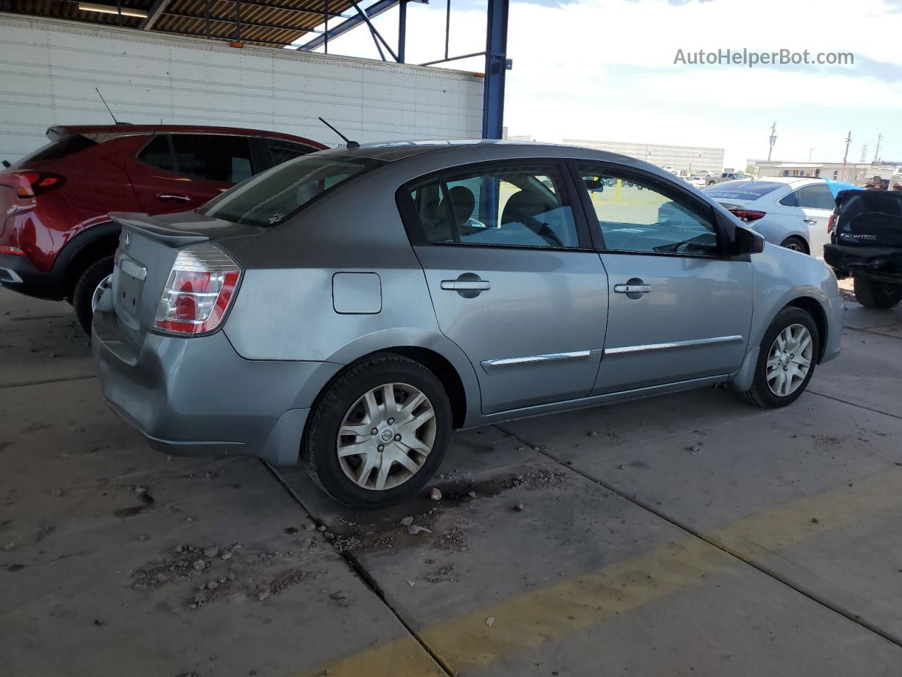 2012 Nissan Sentra 2.0 Gray vin: 3N1AB6AP7CL763656