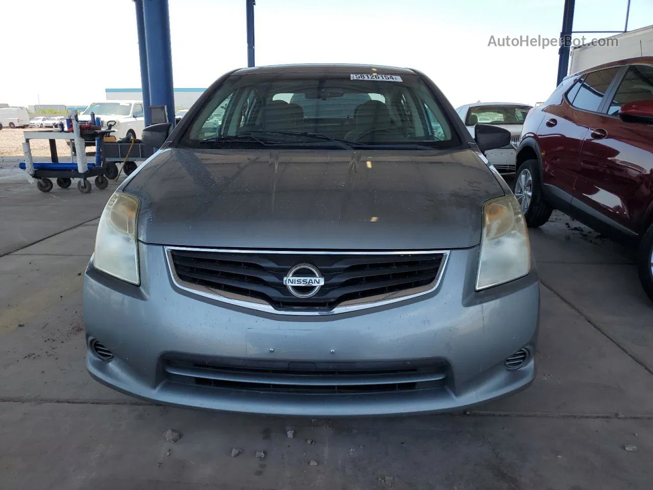 2012 Nissan Sentra 2.0 Gray vin: 3N1AB6AP7CL763656