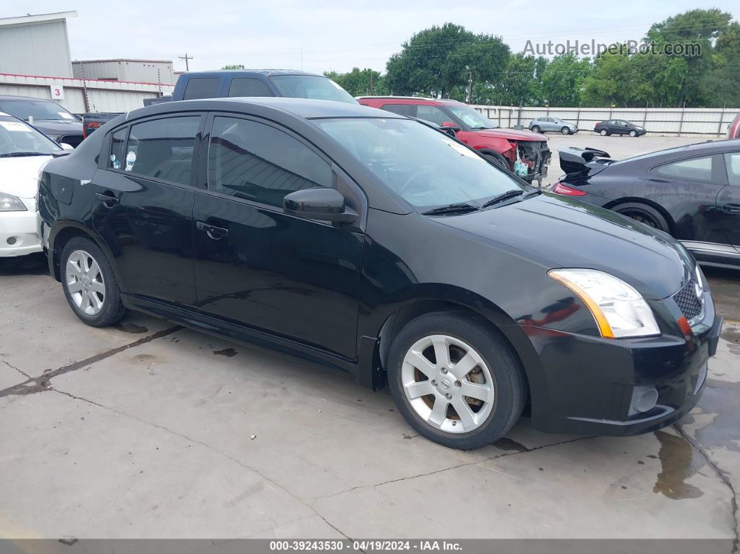 2012 Nissan Sentra 2.0 Sr Black vin: 3N1AB6AP7CL777508