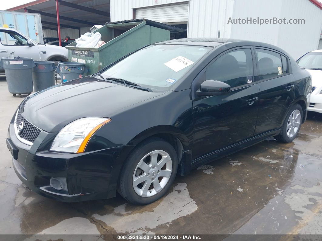 2012 Nissan Sentra 2.0 Sr Black vin: 3N1AB6AP7CL777508