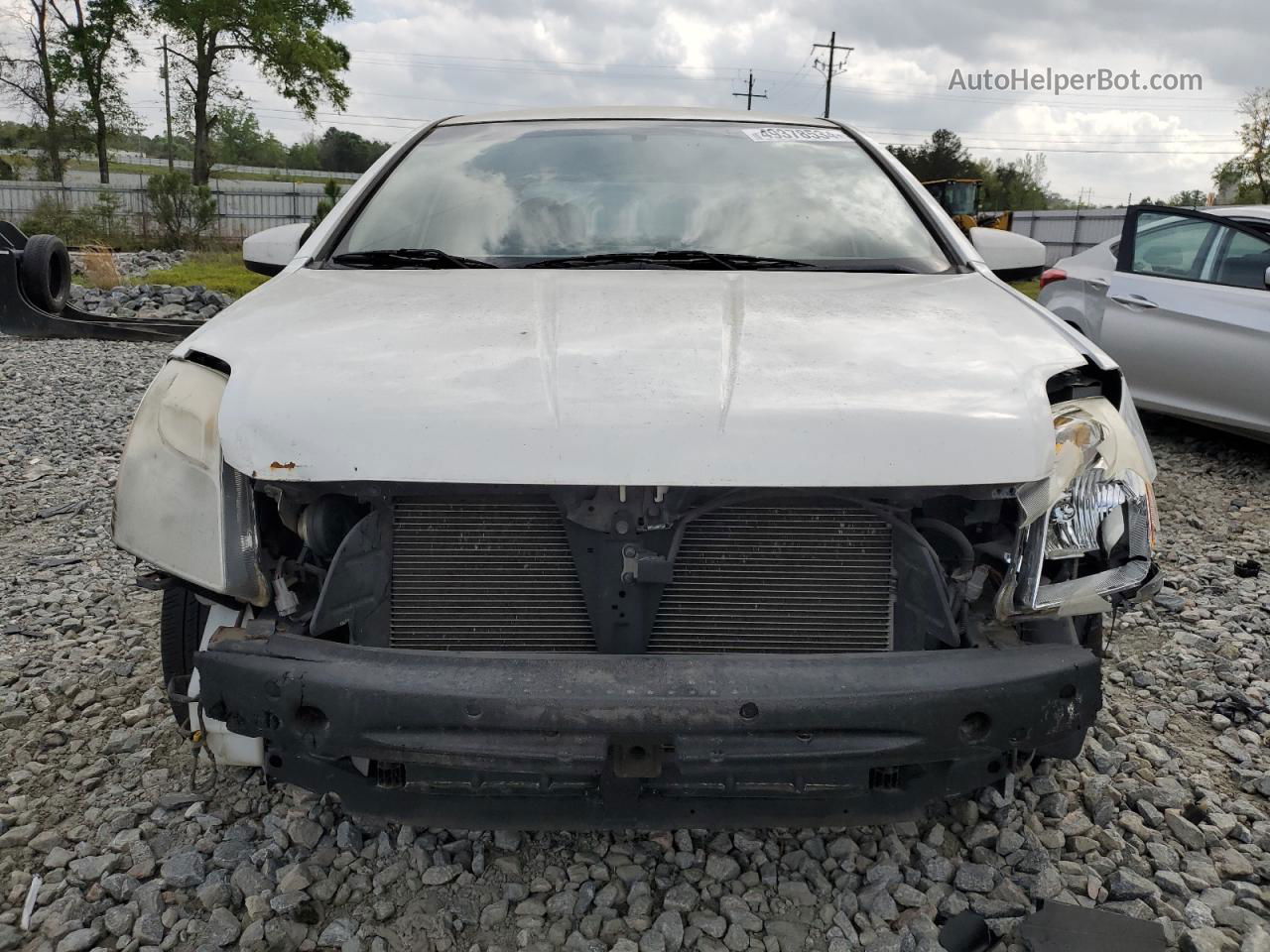 2012 Nissan Sentra 2.0 White vin: 3N1AB6AP8CL606363