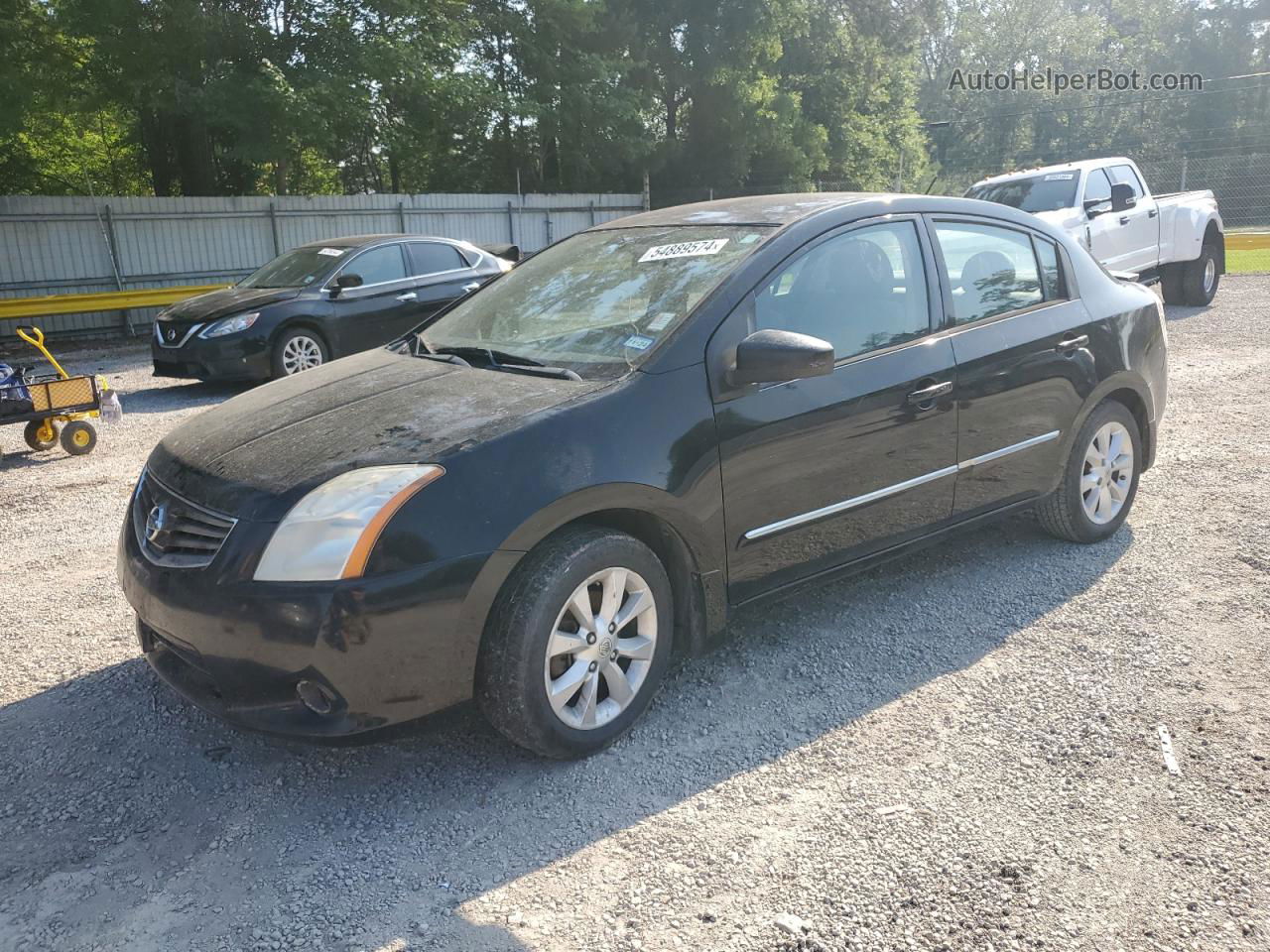 2012 Nissan Sentra 2.0 Black vin: 3N1AB6AP8CL611854