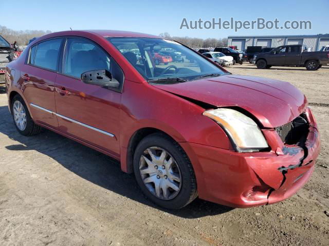 2012 Nissan Sentra 2.0 Red vin: 3N1AB6AP8CL659001