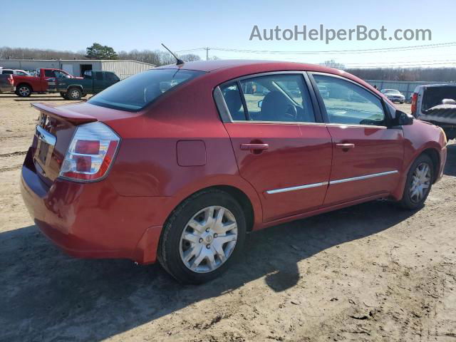 2012 Nissan Sentra 2.0 Red vin: 3N1AB6AP8CL659001