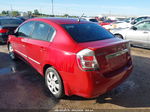 2012 Nissan Sentra 2.0 S Red vin: 3N1AB6AP8CL683914