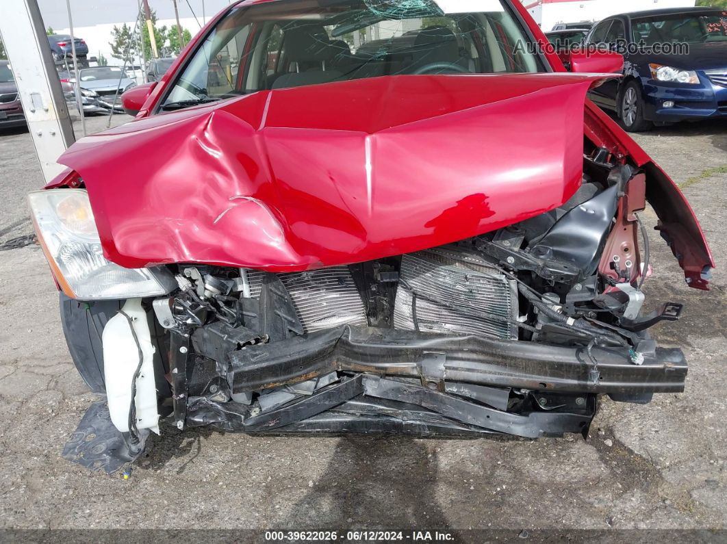 2012 Nissan Sentra 2.0 S Red vin: 3N1AB6AP8CL720377