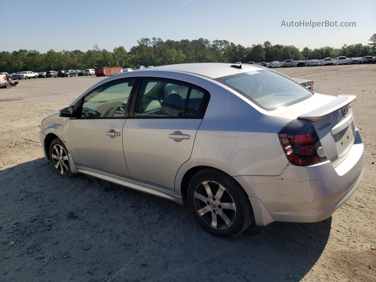 2012 Nissan Sentra 2.0 Gray vin: 3N1AB6AP8CL743044