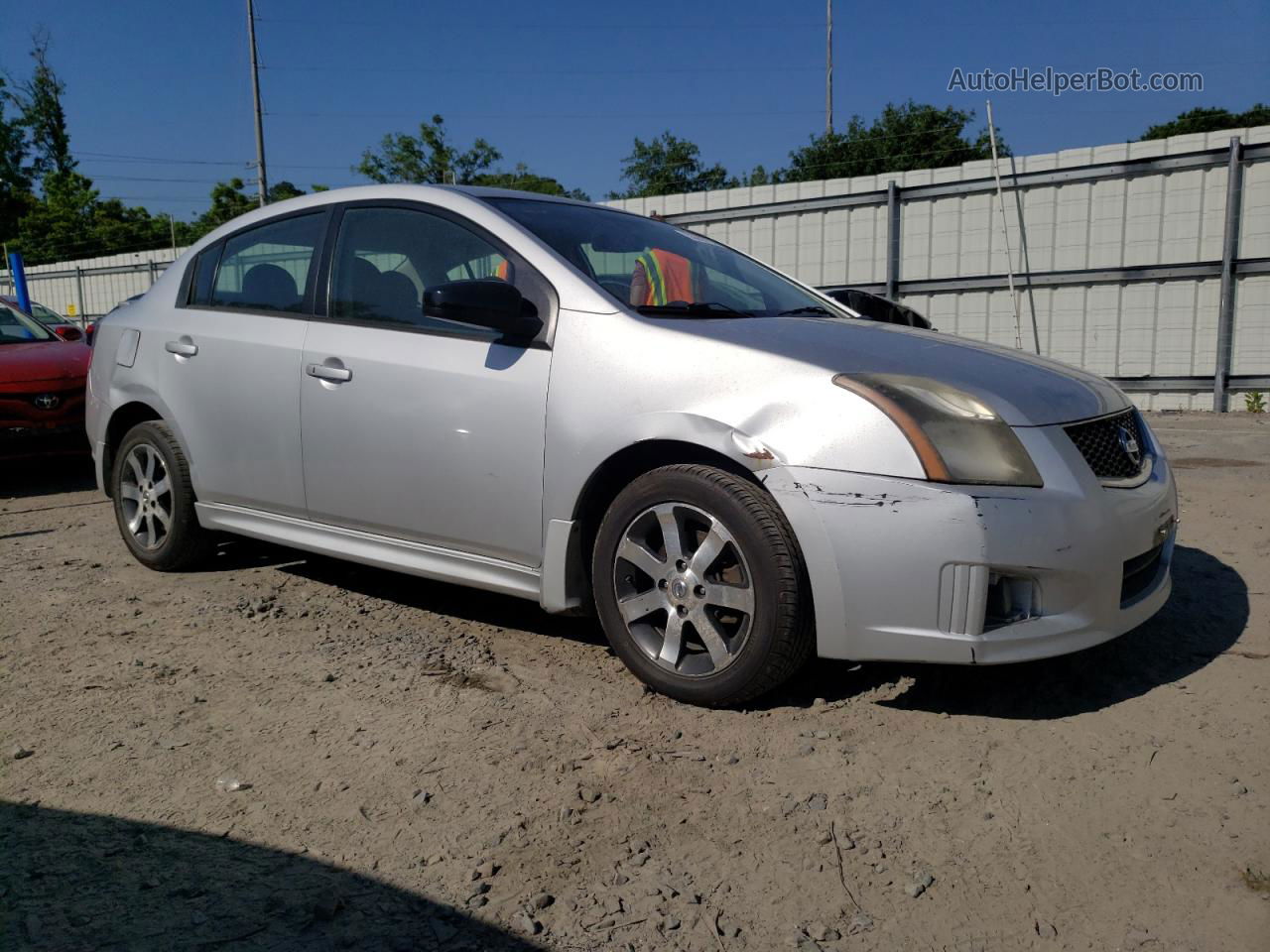 2012 Nissan Sentra 2.0 Gray vin: 3N1AB6AP8CL743044