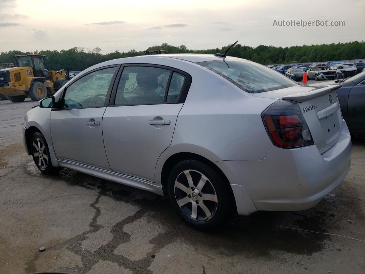 2012 Nissan Sentra 2.0 Silver vin: 3N1AB6AP8CL765707