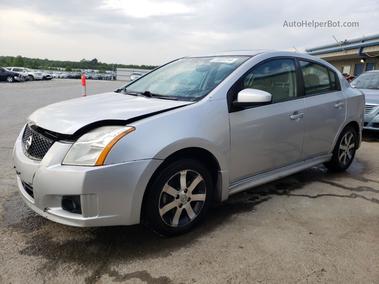 2012 Nissan Sentra 2.0 Silver vin: 3N1AB6AP8CL765707