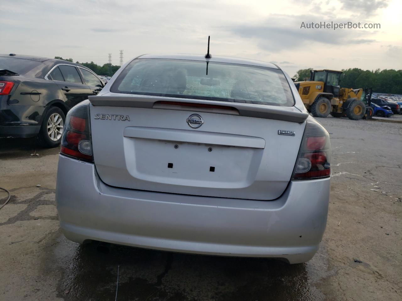 2012 Nissan Sentra 2.0 Silver vin: 3N1AB6AP8CL765707