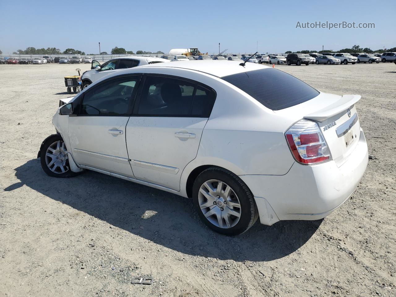 2012 Nissan Sentra 2.0 White vin: 3N1AB6AP8CL772382