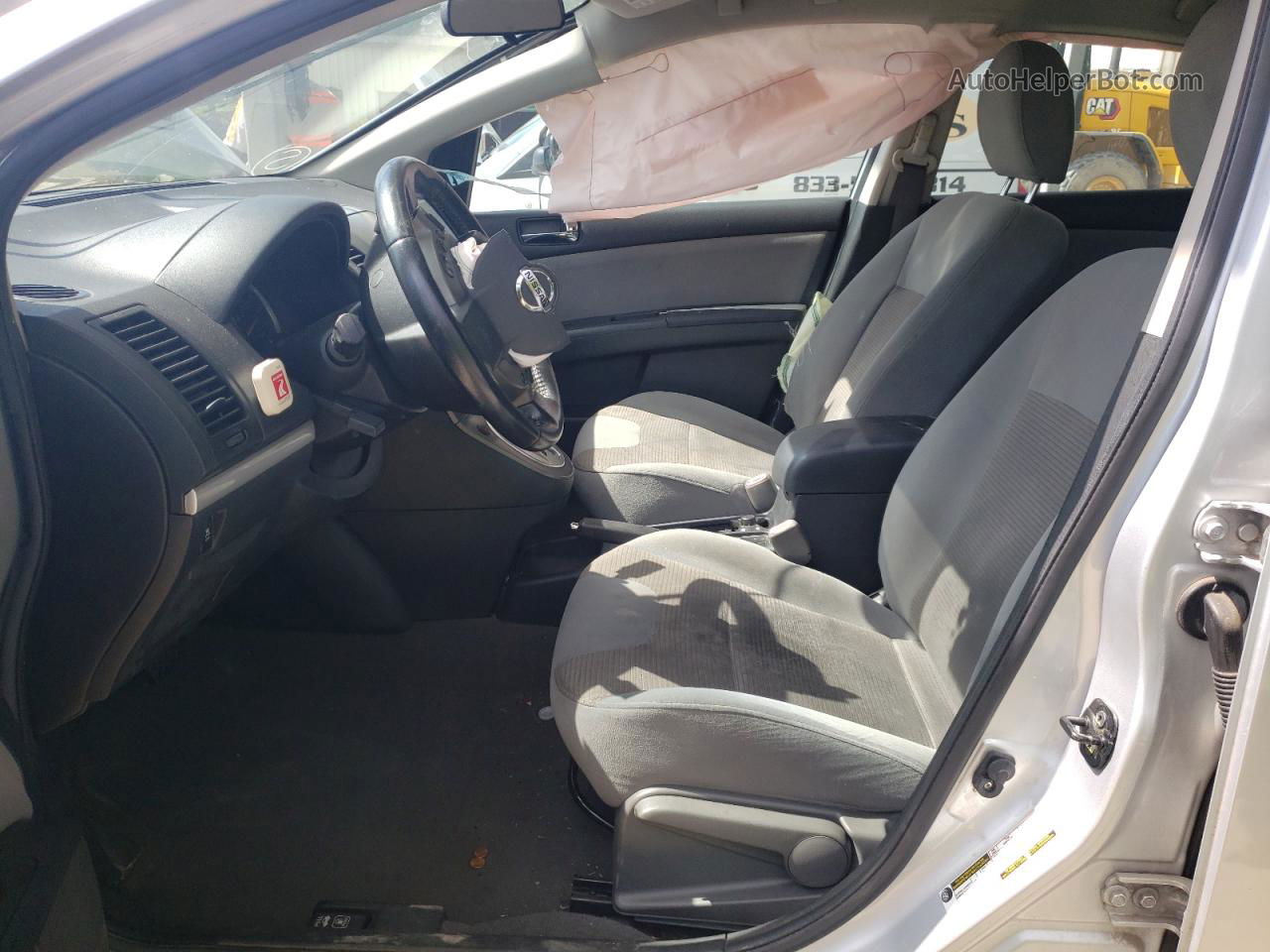 2012 Nissan Sentra 2.0 Серебряный vin: 3N1AB6AP9CL649514