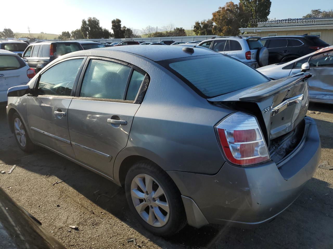 2012 Nissan Sentra 2.0 Silver vin: 3N1AB6AP9CL655295