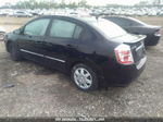 2012 Nissan Sentra 2.0 S Black vin: 3N1AB6AP9CL657550