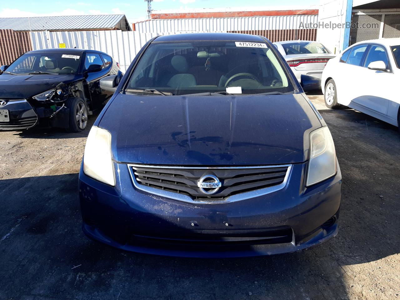 2012 Nissan Sentra 2.0 Blue vin: 3N1AB6AP9CL681637