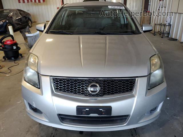 2012 Nissan Sentra 2.0 Silver vin: 3N1AB6AP9CL698437