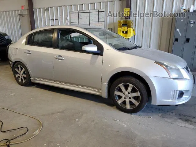 2012 Nissan Sentra 2.0 Silver vin: 3N1AB6AP9CL698437