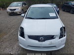 2012 Nissan Sentra 2.0 S White vin: 3N1AB6AP9CL739410