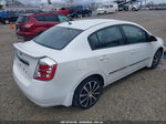 2012 Nissan Sentra 2.0 S White vin: 3N1AB6AP9CL739410